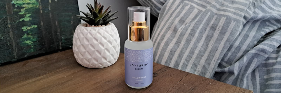The Secret To Switching Off: LOVESKIN’s Lavender Pillow Mist