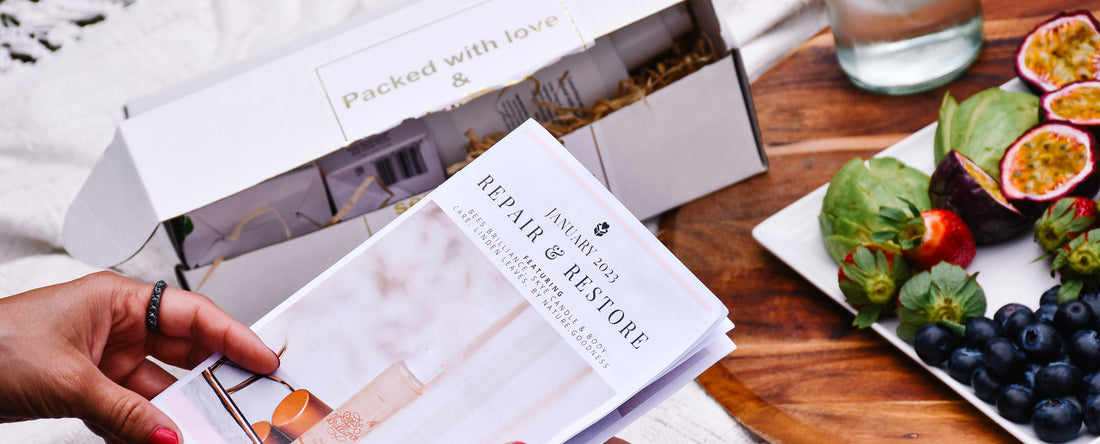 January Subscription Box: HAVE A RESTORATIVE NEW YEAR!