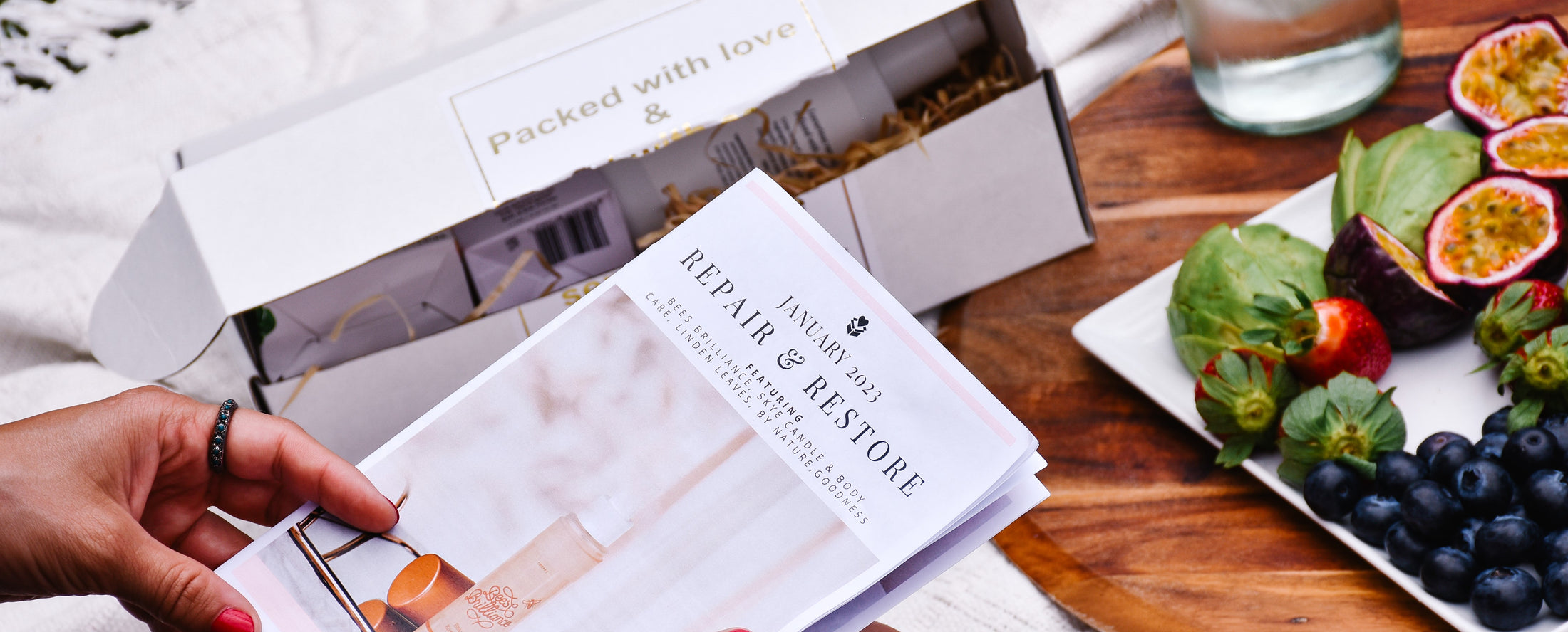 January 2023 Subscription Box: HAVE A RESTORATIVE NEW YEAR! – MyTreat.co.nz