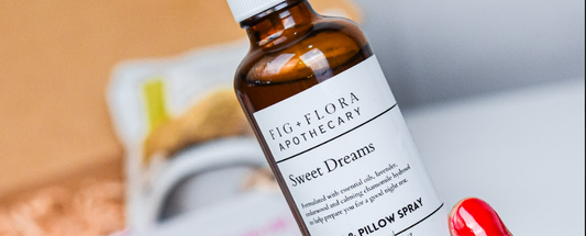 Holy Fig! Its Fig and Flora Sweet Dreams Room and Pillow Spray.