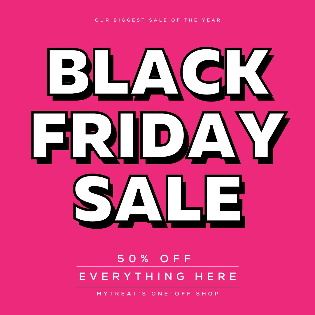 BLACK FRIDAY SALE - 50% OFF EVERYTHING HERE