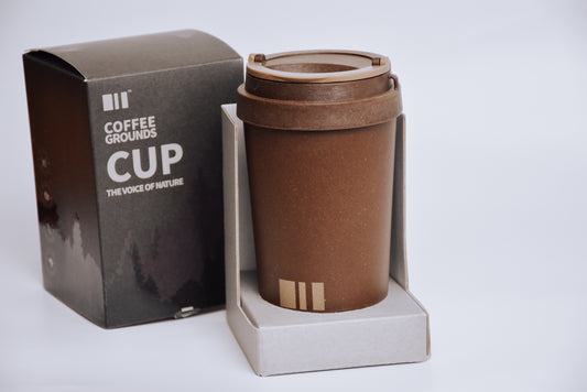 Coffee Grounds Reusable Cup