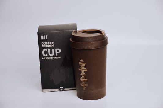 Coffee Grounds Reusable Cup