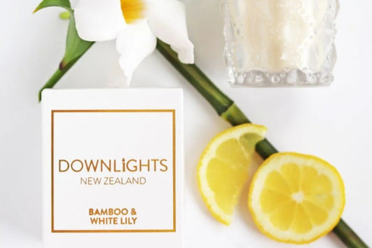 Bamboo & White Lily Mini Candle