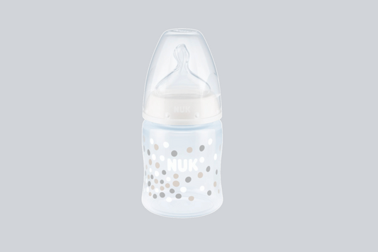 NUK First Choice + BPA-Free Baby Bottle, 150ml, Assorted