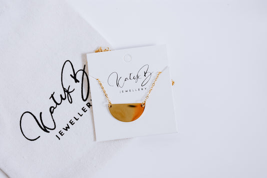 Semi Circle Necklace
