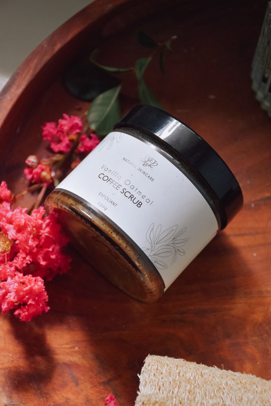 Vanilla Oatmeal Coffee Scrub