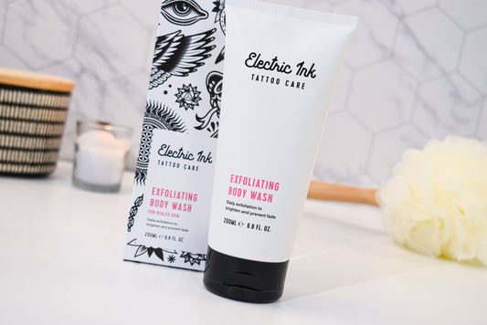 Tattoo Care Exfoliating Tattoo Body Wash